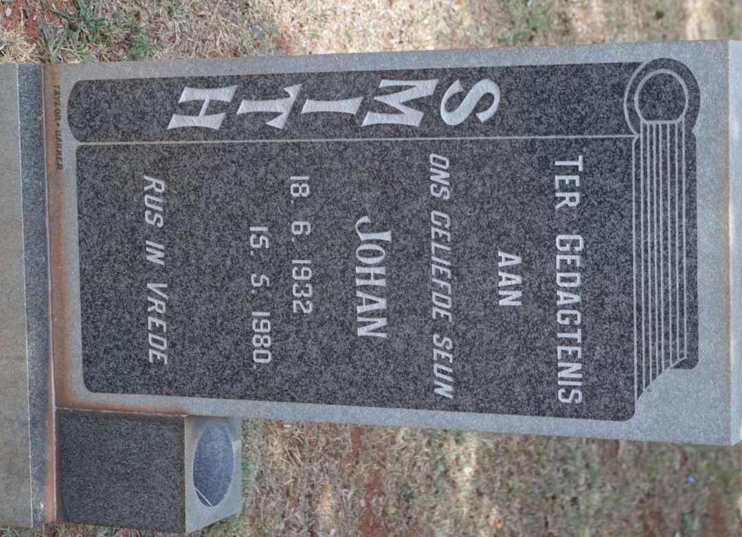 SMITH Johan 1932-1980