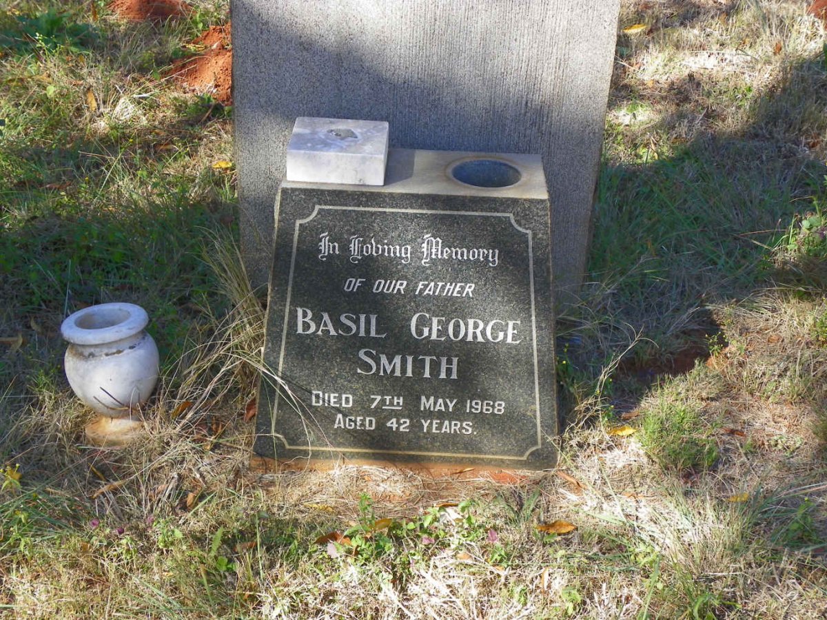 SMITH Basil George -1968