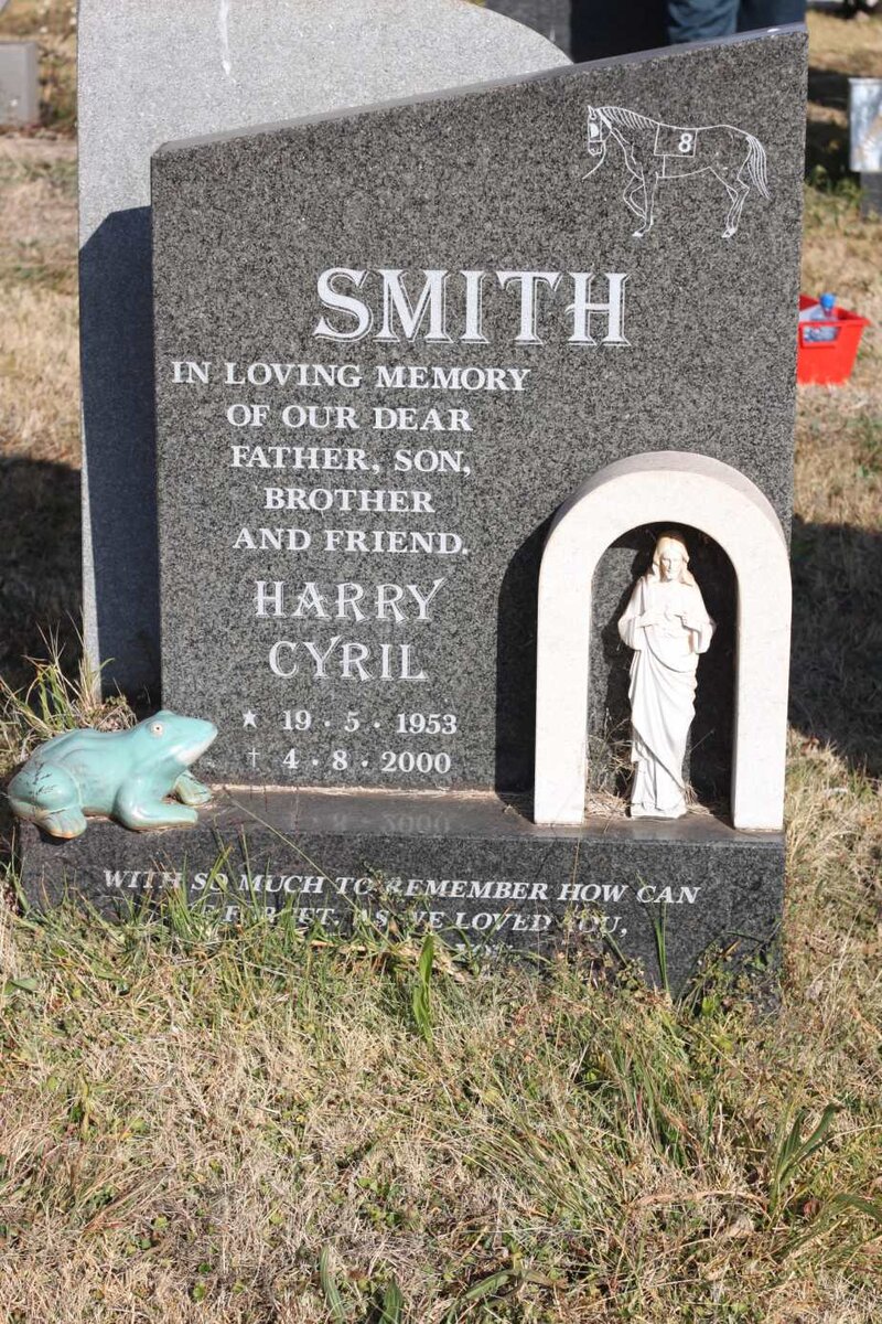SMITH Harry Cyril 1953-2000