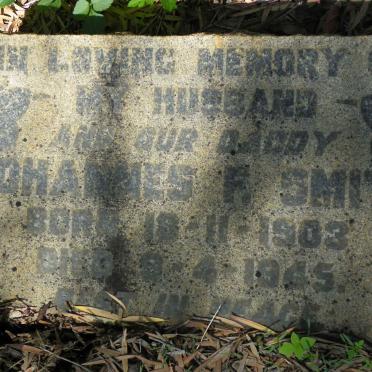 SMITH Johannes F. 1903-1945