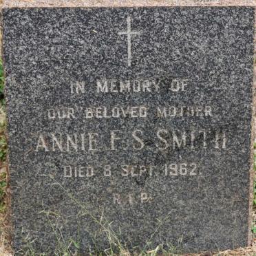 SMITH Annie F.S. -1962