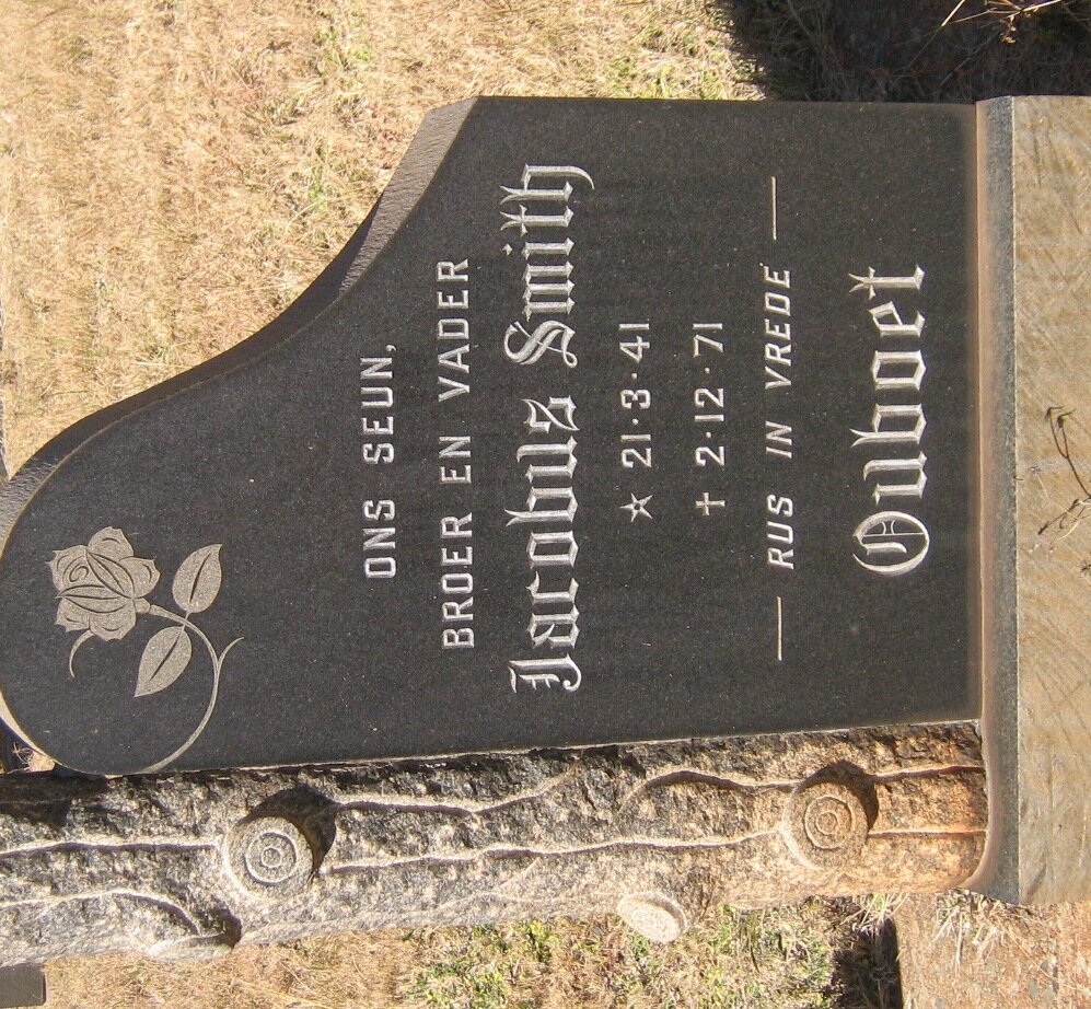 SMITH Jacobus 1941-1971