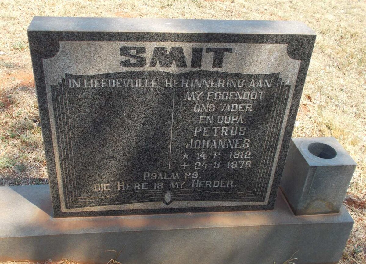 SMIT Petrus Johannes 1912-1978