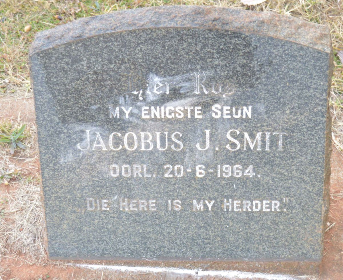 SMIT Jacobus J. -1964
