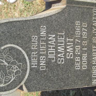 SMIT Johan Samuel 1969-1970