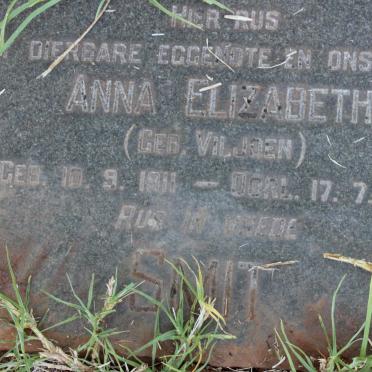 SMIT Anna Elizabeth nee VILJOEN 1911-1958