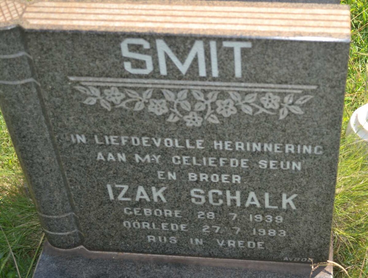 SMIT Izak Schalk 1939-1983
