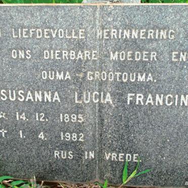 SMIT Susanna Lucia Francina 1895-1982