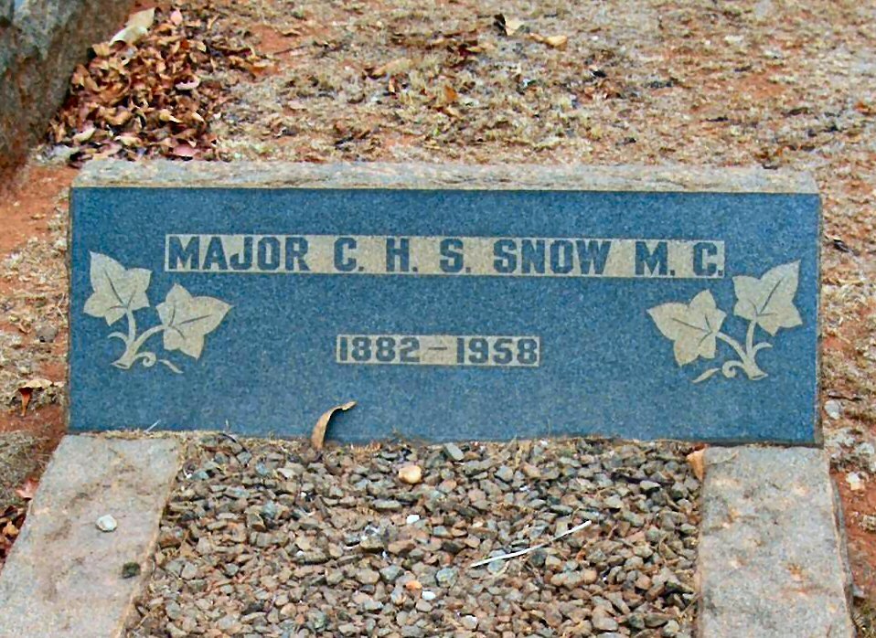 SNOW C.H.S. 1882-1958