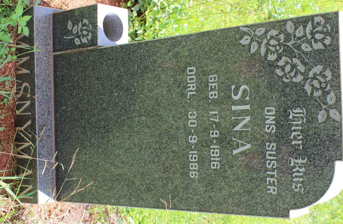 SNYMAN M.M. 1916-1986