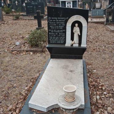 SOUSA Maria, de 1915-1983 :: DE SOUSA Vasco Antonio 1939-1960