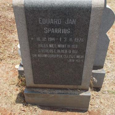 SPARRIUS Eduard Jan 1914-1976