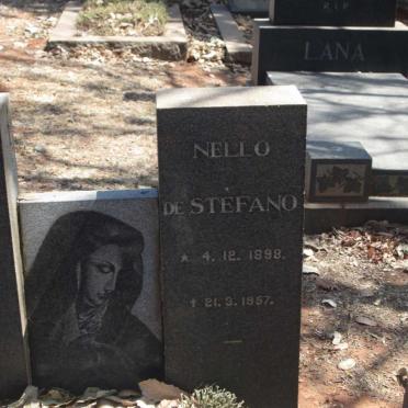 STEFANO Nello, de 1899-1957