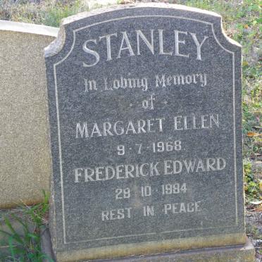 STANLEY Frederick Edward -1984 &amp; Margaret Ellen -1968