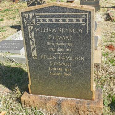 STEWART William Kennedy 1861-1941 &amp; Helen Hamilton 1867-1944