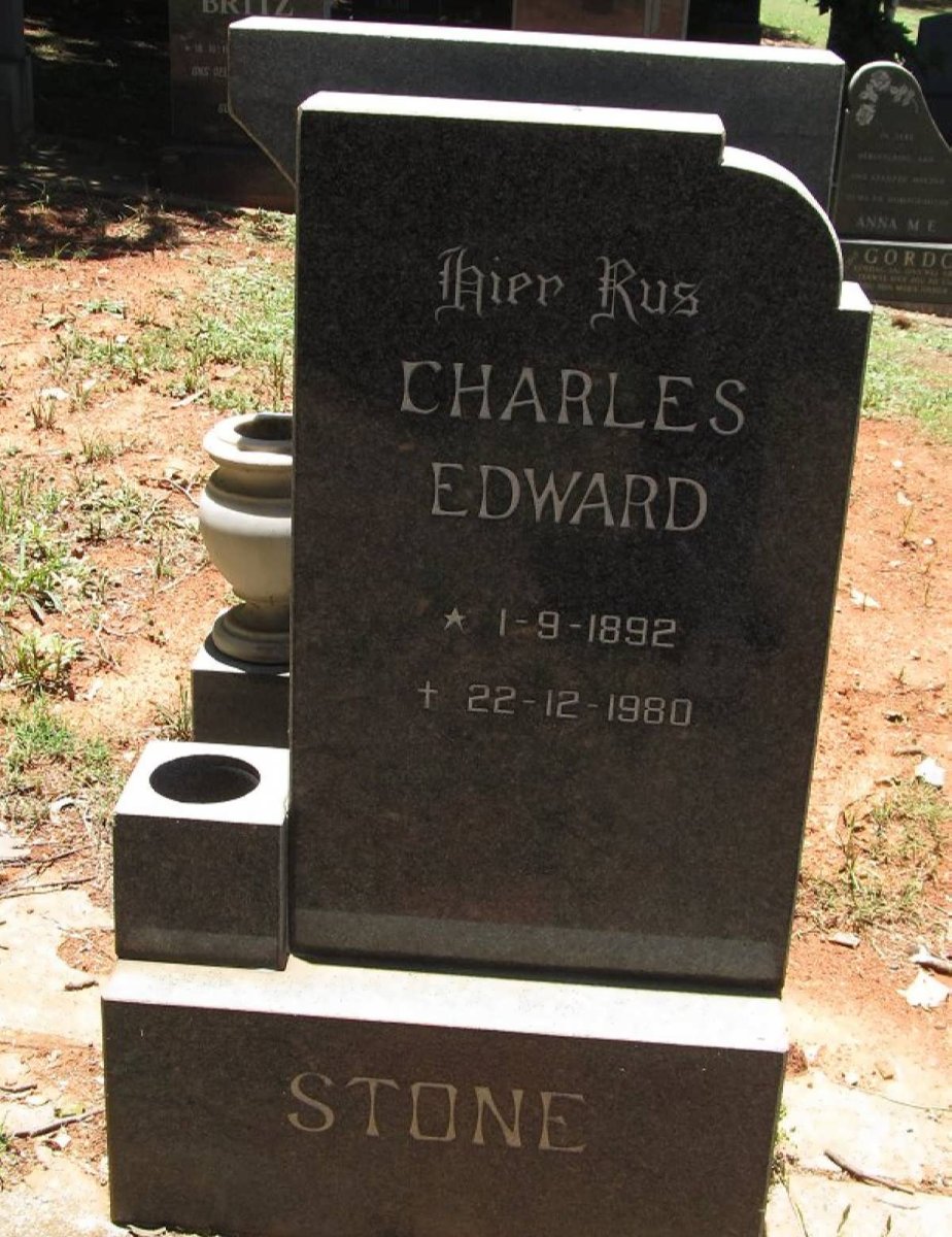 STONE Charles Edward 1892-1980
