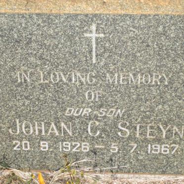 STEYN Johan C. 1926-1967