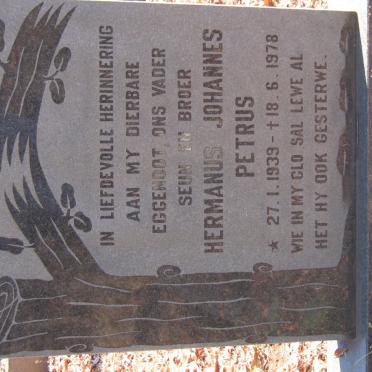 STEYN Hermanus Johannes Petrus 1939-1978