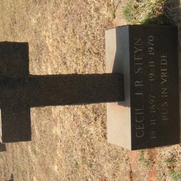 STEYN Cecil J.R. 1897-1970