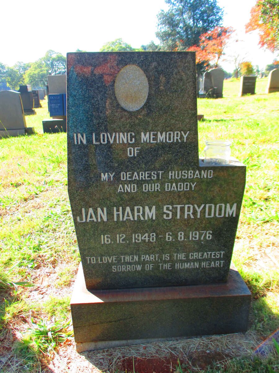 STRYDOM Jan Harm 1948-1976