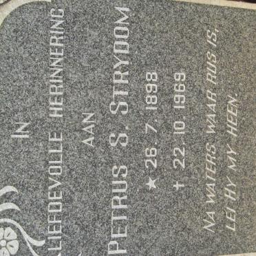 STRYDOM Petrus S. 1898-1969