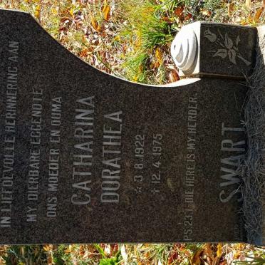 SWART Catharina Dorathea 1922-1975