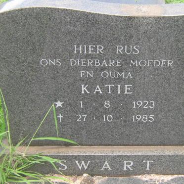 SWART Katie 1923-1985