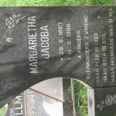 SWART Margarietha Jacoba 1927-1986