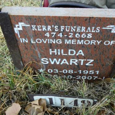 SWARTZ Hilda 1951-2007