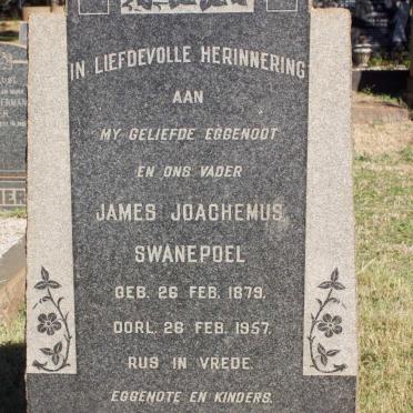 SWANEPOEL James Joachemus 1879-1957