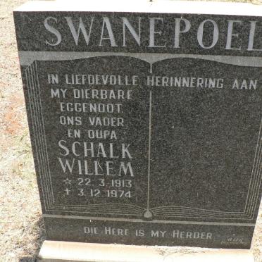 SWANEPOEL Schalk Willem 1913-1974