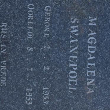 SWANEPOEL Magdalena 1953-1953