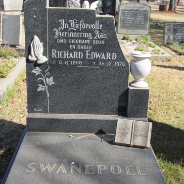 SWANEPOEL Richard Edward 1958-1976