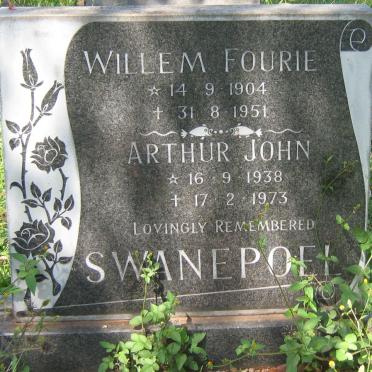 SWANEPOEL Willem Fourie 1904-1951 :: SWANEPOEL Arthur John 1938-1973