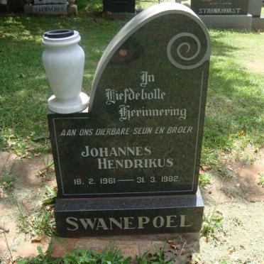 SWANEPOEL Johannes Hendrikus 1961-1982