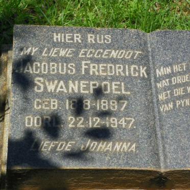 SWANEPOEL Jacobus Fredrick 1887-1947