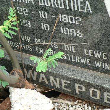 SWANEPOEL Frederik Christoffel 1895-1977 &amp; Jacoba Dorothea 1902-1995