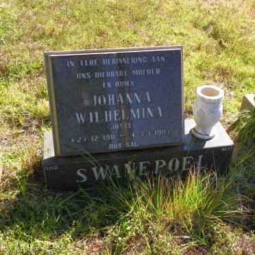 SWANEPOEL Johanna Wilhelmina 1911-1993