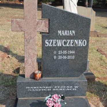 SZEWCZENKO Marian 1944-2010