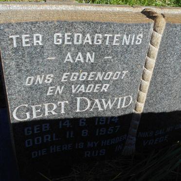 UNGERER Gert Dawid 1914-1957