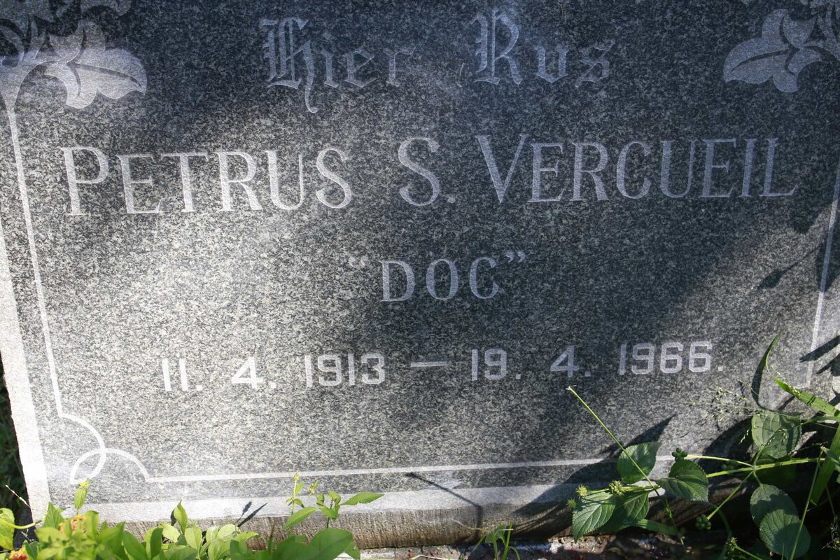 VERCUEIL Petrus S. 1913-1966