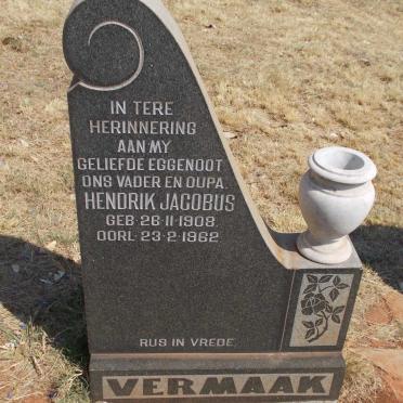 VERMAAK Hendrik Jacobus 1908-1962