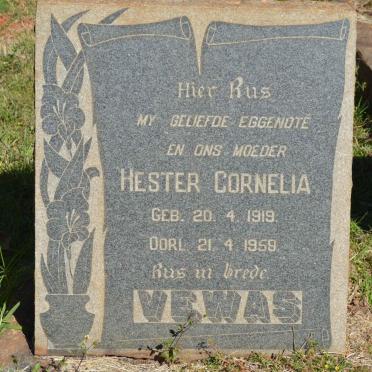 VEWAS Hester Cornelia 1919-1958