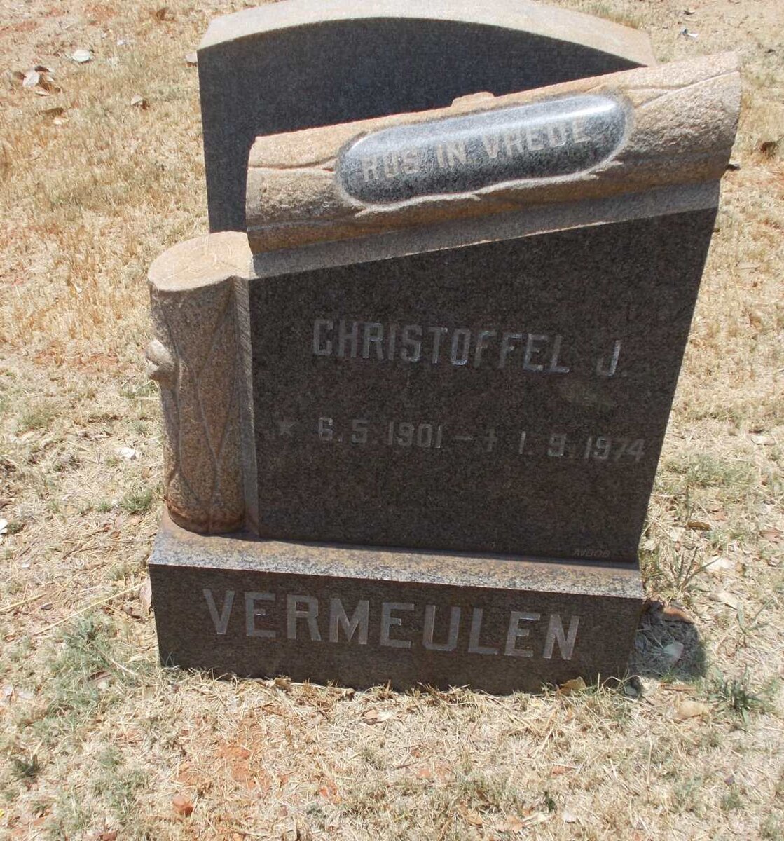 VERMEULEN Christoffel J. 1901-1974