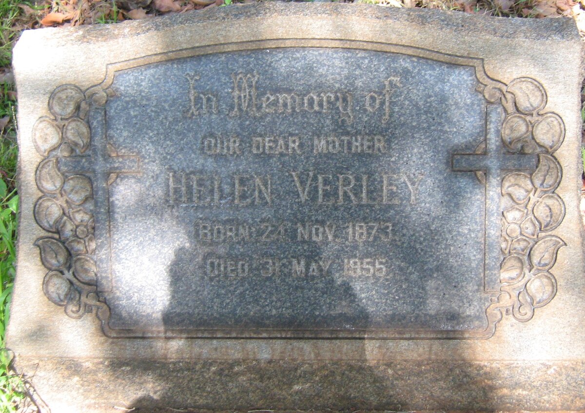 VERLEY Helen 1873-1955