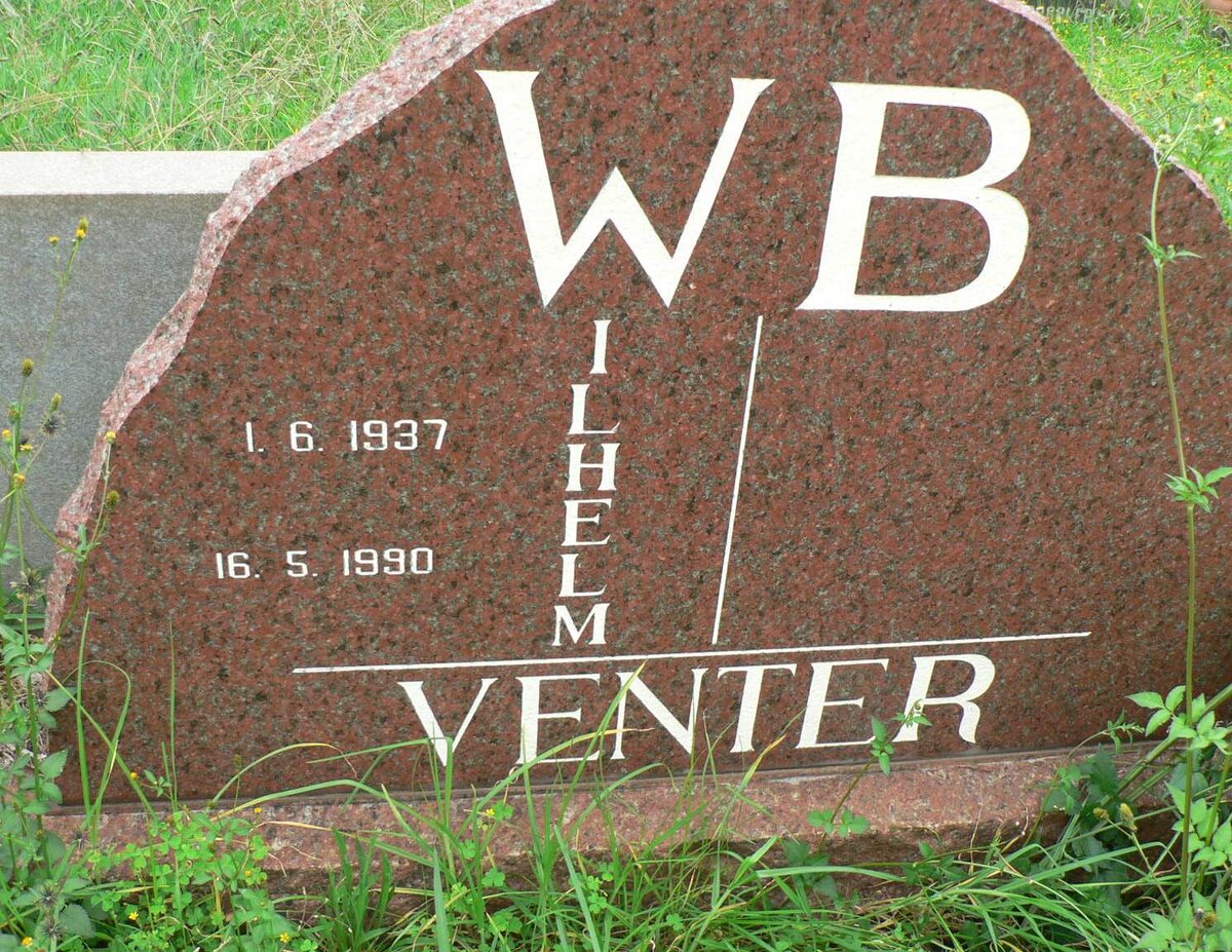 VENTER Wilhelm 1937-1990