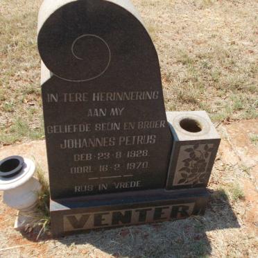 VENTER Johannes Petrus 1928-1970