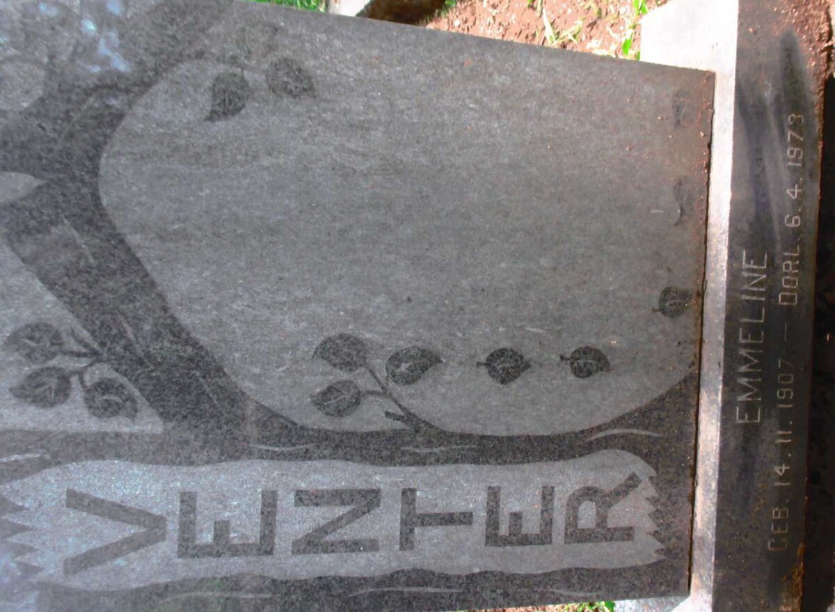 VENTER Emmeline 1907-1973