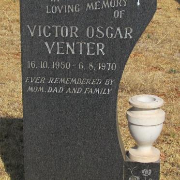 VENTER Victor Oscar 1950-1970