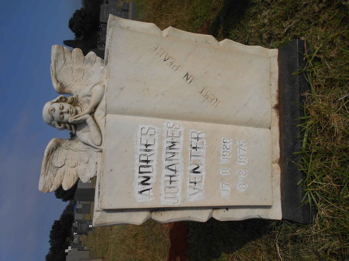 VENTER Andries Johannes 1928-1975